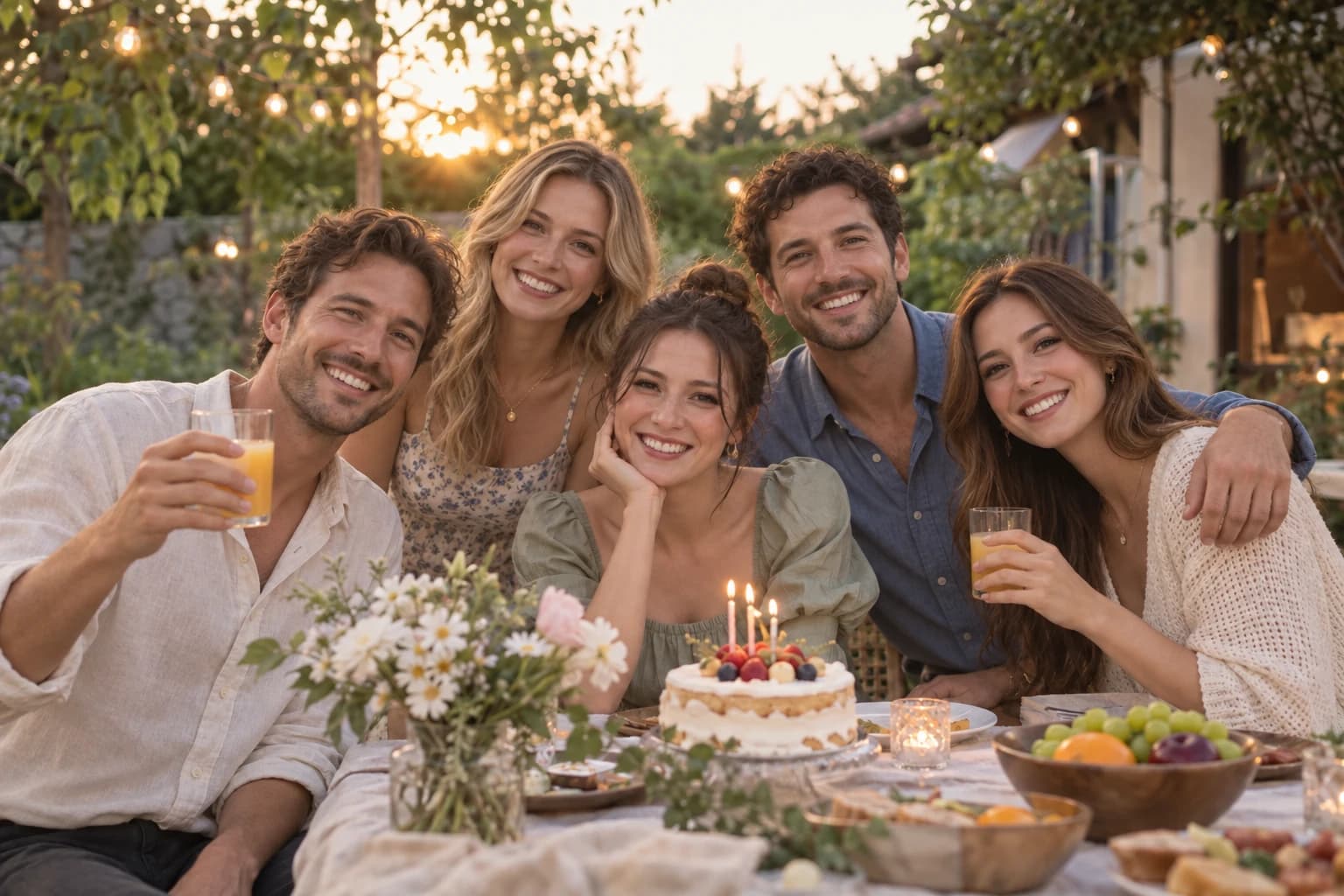 Original group photo of friends